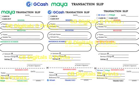 gcash transaction slip pdf|GCash Transaction Record and Transaction Slip Printables and .